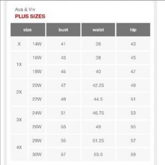 [14W] Ava & Viv - Cross Front Drapey Top - Picture 3 of 3